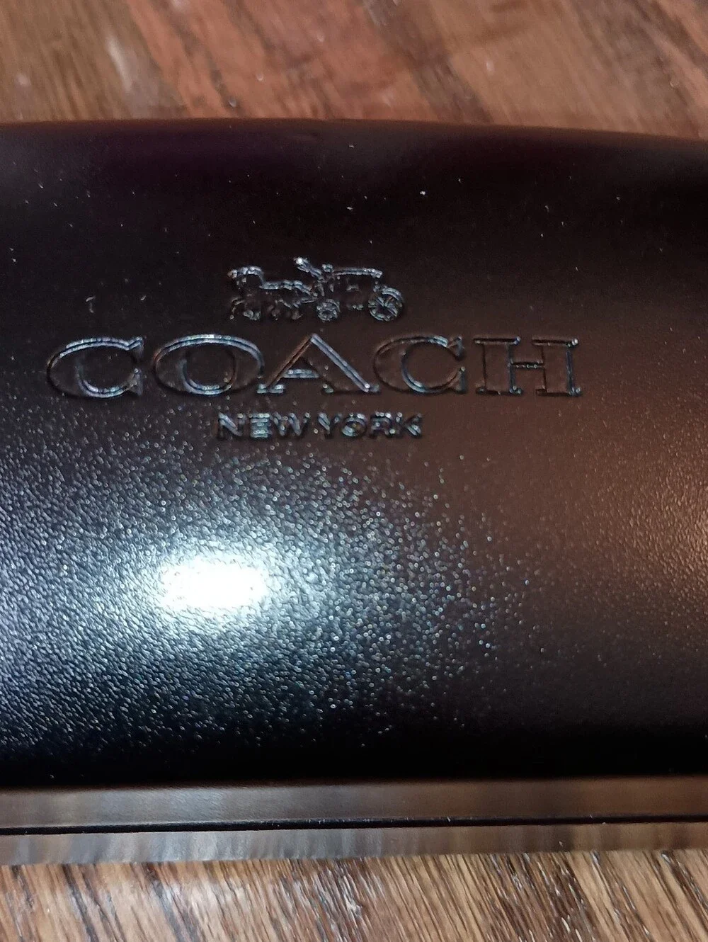 Coach Brand Set Of Hard Eyeglass Cases Black